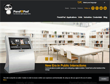 Tablet Screenshot of pandopad.com